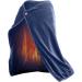 NVIVN USB-heated scarf heating ceiling soft flannel ceiling protects your body from the cold for the office at home heats up quickly and can be used as a scarf blanket or pillow