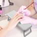 Huyath Hand Rest for Nails | Stable Nail Tech Arm Rest for Clients | Foldable Hand Stand for Nails Nail Armrest Hand Holder for Acrylic Nails Gray - Buy Online on GoSupps.com