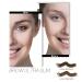 Cuckoo 2 Pack Waterproof Eyebrow Pencil Set - Ultra Precise Microblading Makeup Pen with Razor for Long-Lasting Natural Brows (Dark Brown) - Buy Online on GoSupps.com