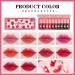 MYUANGO Lip Tint - 10 Colors Moisturizing Tinted Lip Stain & Hydrating Liquid Lipstick - Long Lasting Strawberry Color - Buy Online on GoSupps.com
