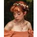 SWEETV Rose Gold Wedding Tiara for Bride | Elf Cosplay Crown | Princess Hair Accessories - Perfect for Prom, Photoshoot, Halloween - Buy Online on GoSupps.com