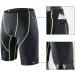 Beroy Men's Compression Shorts with Pocket - Green Line | Medium - Buy Online on GoSupps.com