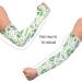 Dussdil Spring Leaves Butterflies Arm Sleeves | UV Sun Protection Cooling Sleeves with Thumb Hole for Garden Farm | Men Women - Buy Online on GoSupps.com