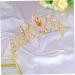 1pc Crystal Crown Alloy Tiara Hair Jewelry Fashion Hair Band Elegant Headwear Alloy Headband Rhinestone Tiara Wedding Headwear Headband for Women Hair Accessories for 16x16x6cm Assorted Color 1 - Buy Online on GoSupps.com