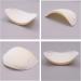 BeeSpring 4 PCS White Covered Shoulder Pads for Sewing - Foam Polyester Material - Buy Online on GoSupps.com