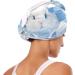 Rabbits Blue Plaid Hair Towel 2 Pack - Super Absorbent Quick Dry Hair Turbans for Women & Girls - Buy Online on GoSupps.com