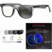 EFLAL Varifocal Multifocal Reading Glasses for Men & Women - Classic Retro Acetate UV400 Photochromic +1.0 to +3.0 Gray - Buy Online on GoSupps.com
