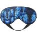 Blue Pineapple Print Soft Eye Mask | Sleep Mask for Women & Men | Travel Sleep Eye Mask - Buy Online on GoSupps.com