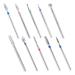 Diesisa Nail Drill Bits  10pcs 3/32 Inch Nail Bits for Nail Drill for Arcylic Nails & Natural Nails for Manicure Pedicure For Electric Nail Drill WK01