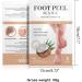 Foot Mask - 3 Pairs Peeling & Moisturizing Socks for Dry Cracked Feet - Foot Spa Treatment for Men & Women - Buy Online on GoSupps.com