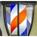 Barber Shop Pole Light Outdoor Vintage Style Red White Blue Strips Rotating Illuminating Hair Salon Hairdressing Sign Light Barber Shop Waterproof Wall Mountable Lamp - Buy Online on GoSupps.com