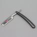 Buy Silver & Black Cut Throat Straight Razor | High-Quality Shaving Knife for Precision Grooming - International Shipping Available - Buy Online on GoSupps.com