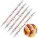 Obahdirry Nail Art Pen Pedicure Crystals Silicone Manicure Nail Point Drill Pen Drawing Polish Rhinestones Picker Pen - Buy Online on GoSupps.com