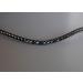 Shop Happiness Hinge Headring Horse Swing 'Black Beauty' - Hand-Sewn with Large Glitter Stones Matt Black & Dark Brown Leather - Buy Online on GoSupps.com