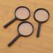 75mm Black Portable Magnifying Glass Magnifier for Reading Practical - Buy Online on GoSupps.com