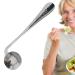 Elderly Elbow Fork Spoon Angled Eating Fork Curved Spoon Utensil for -Feeding Elder Feed Nursing Utensil Convenient for Elderly Seniors and Disabled Adults Right Hand - Spoon