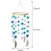 Firlar Baby Crib Nursery Mobile Wooden Wind Chime Nursery Decoration Baby Bedroom Hanging Bed Bell Toys (Blue) - Buy Online on GoSupps.com