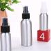Milist Refillable Aluminum Spray Bottles - Set of 3 (30ml 50ml 100ml) - Travel-Friendly All-Purpose Cosmetic and Cleaning Containers - Black & White Options - Buy Online on GoSupps.com