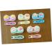 Buy Healeved 3pcs Cartoon Contact Lens Case Portable Lens Box & Storage with Pentagram & Little Fish Design for Travel International Shipping Available - Buy Online on GoSupps.com