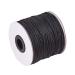 PH PandaHall 1.5mm 100 Yards Black Nylon Cord Wind Chime Cord Replacement Braided Lift Shade Blind String for Windows Roman Rollers Repair Gardening Plant Waist Beading String for Chinese Knotting 1.5mm Black