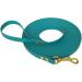 Bio-Line Very Light Biothane Puppy Leash - 2 to 15m 9mm Water & Dirt Repellent Leash for Small Dogs - Turquoise - Buy Online on GoSupps.com
