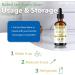 LIQUIDHEALTH USDA Organic Mullein Leaf Extract Drops for Lungs - Herbal Cleansing Drops for Smokers, Immune Support, Respiratory Health - 1000mg, 60-Day Supply, Sugar-Free, Made in USA (2 fl oz) 2 Fl Oz (Pack of 1) - Buy Online on GoSupps.com