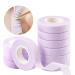 Lunamoon 10 rolls eyelash tape eyelash extension tape eyelash tape isolations micropore lash tape eyelash band for eyelash extensions (purple12)
