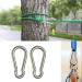 GRANDBUY Large Spring Snap Hook Carabiner  304 Stainless Steel Snap Hook Heavy Duty Carabiner Clip  Stainless Steel Spring Snap Hook Carabiner Carabiner Outdoor 4 inch 2 Pack - Buy Online on GoSupps.com