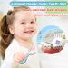 U-Shaped Kids Toothbrush Set - 2PCS Soft Silicone 360آ° Oral Care for Ages 2-6 (Blue & Pink) - Buy Online on GoSupps.com