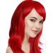 N Hot Hooded Hair Dryer Comic Wig Cosplay 70cm Color Long Curly Hair European Beauty Long Curly Hair Wig Multi Color Full Head Wig Human Lace Front Wig One Size Red - Buy Online on GoSupps.com