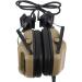 Noise Cancelling Tactical Headphones for Combat Games - CS (Brown) | Premium Gaming Audio - Buy Online on GoSupps.com