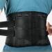 Healeved Fitness Waist Belt - Lumbar Brace for Lower Back Pain Relief & Support | XL Men's Gym Back Support with Steel Plate - Buy Online on GoSupps.com