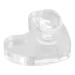 ERINGOGO Tampon de Pressage Cosm tique en Plastique Outil DIY pour Fard Paupi res et Blush en Poudre Compacte Forme C ur Accessoire Maquillage Pr cis pour Maquillage des Yeux et