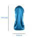 Girzzur Double Layer Extra Long Satin Bonnet for Braids | Navy Blue Satin Hair Bonnet for Sleeping and Dreadlocks - Buy Online on GoSupps.com