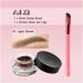 Lovelycat 3 color eyebrow powder waterproof long-lasting eyebrow powder Multi color eyebrow powder close to hair color Professional eyebrow powder (brown) - Buy Online on GoSupps.com