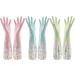 SEPTAM Cleaning Gloves Dishwashing Gloves Single Layer Household Chore Splicing Sleeve Waterproof Gloves Plush Elastic Band Mouth Rubber Gloves (Color : Green Size : Medium) - Buy Online on GoSupps.com