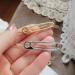 15 Pcs Safety Pin Shape Hair Clips Set - Silver Hair Pins for Goth Hairdressing & Styling - Buy Online on GoSupps.com