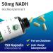NADH 50 mg - 150 Vegan Capsules | Made in Germany | Green Naturals - Boost Energy & Wellness - Buy Online on GoSupps.com