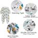 MAMIMAKA Baby Boys 9-12 Months Footed Pajamas - 3 Dinosaur/Hedgehog/Love Mom & Dad - Buy Online on GoSupps.com