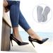 FOMIYES 3 Pairs Anti-Wear Foot Stickers for High Heels - Wear-Resistant Cow Leather Shoe Pads & Heel Protectors for Women - Buy Online on GoSupps.com
