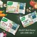 Stock Cube Bundle Salt Free Knorr No Salt (Gluten Free) Chicken Stock Cubes (8x10g) Beef Stock Cubes (8x10g) Vegetable Stock (8x10g) & Inspirational Cooking Recipes Donny & Dev - Buy Online on GoSupps.com