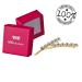HAARallerliebst Rhinestone Hair Clips - Gold 6 cm (2 Pieces) with Pink Storage Box | International Shipping - Buy Online on GoSupps.com