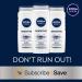 NIVEA MEN Sensitive Body Wash - Gentle Formula for Sensitive Skin - 16.9 fl. oz - Buy Online on GoSupps.com