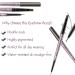 2 Pack Waterproof Eyebrow Pencil with Dual Ends - Professional Brow Enhancing Kit in Dark Brown #1 - Buy Online on GoSupps.com