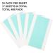 DSSY 408 Pcs Double Sided Hair Extension Tape 10x2.36 Inch Hair Tapes Water Proof Adhesive Tape Per Bag Replacement Tape for Hair Extensions Tape(White and Blue) - Buy Online on GoSupps.com