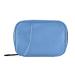 Naanle Pill Box 7 Day Pill Case Travel Pill Organizer Bag with Zipper Portable Weekly Case Compact Size for Vitamin Supplement Holder Solid Color Sky Blue