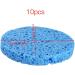 kawehiop 10 Pieces Facial Cleaning Sponges Exfoliating Round Reusable Cosmetic Sponge Professional Skincare Clean Beauty - Buy Online on GoSupps.com