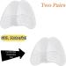 High Heel Comfort Pads - 2 Pairs Metatarsal Cushion Inserts for Women | All Day Pain Relief & Comfort - Transparent - Buy Online on GoSupps.com