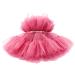 NNJXD Baby Girls Flower Princess Birthday Party Dress 766 Hot Pink-a 6-12 Months