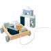 Eichhorn Construction Wagon with 11 Building Blocks - Pull-Along Toy for Kids 12 Pieces 18x17.5 cm Ideal for Ages 1+ - International Shipping Available - Buy Online on GoSupps.com